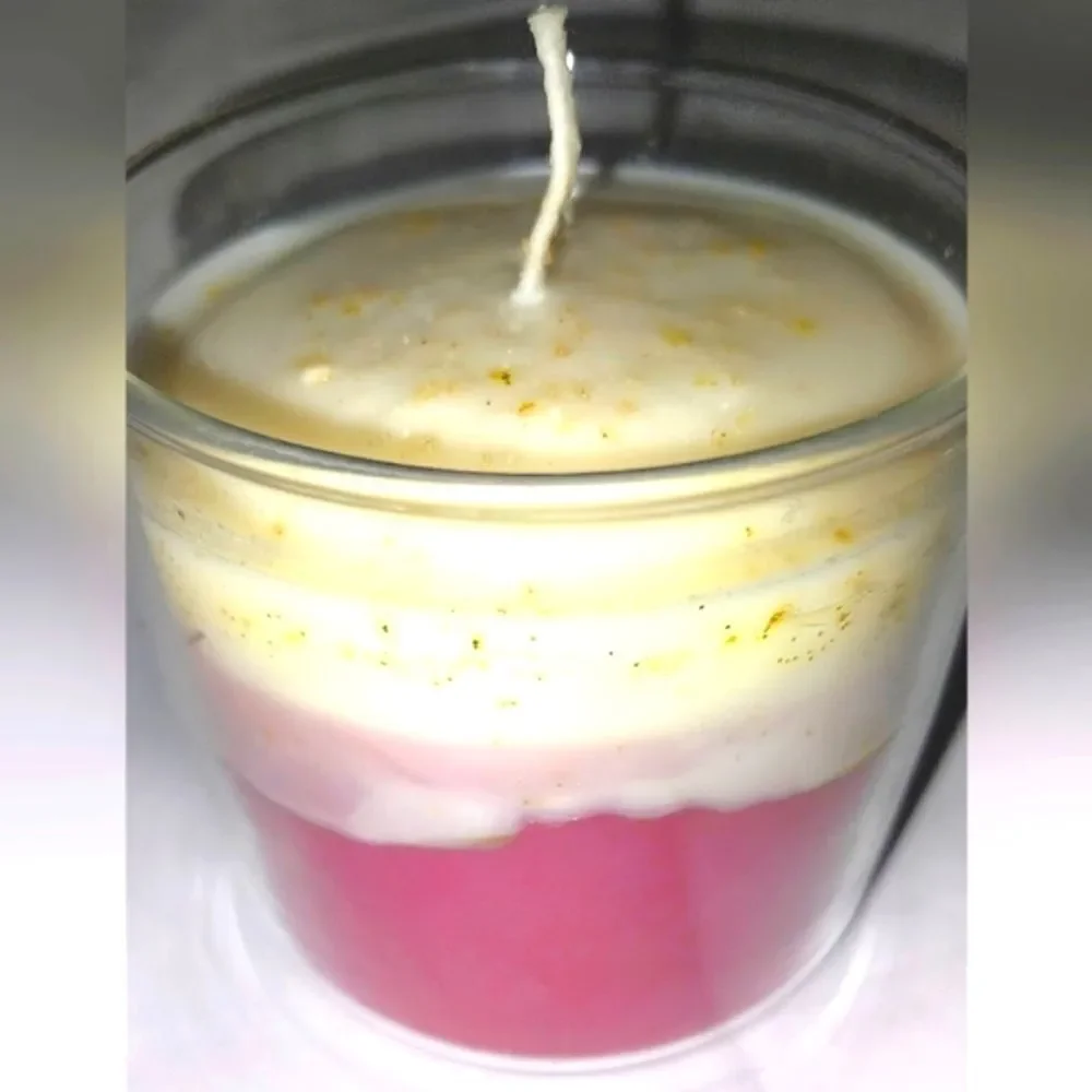 Hand crafted limited edition Ice Cream Cake  dessert candle 6 oz